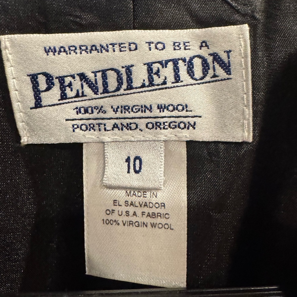 Pendleton Virgin Wool Women's Fully Lined Houndst… - image 3
